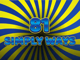 picture of 81 Simply Ways